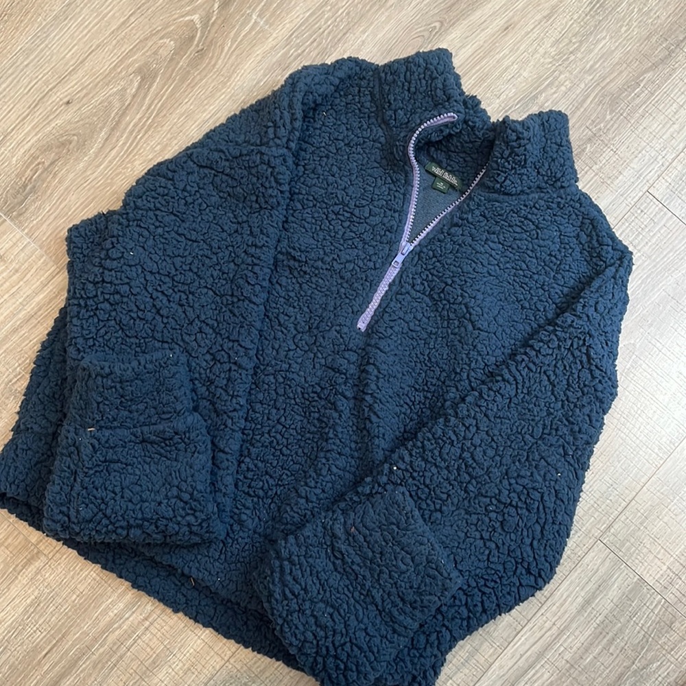 Wild fable navy and lavender pullover